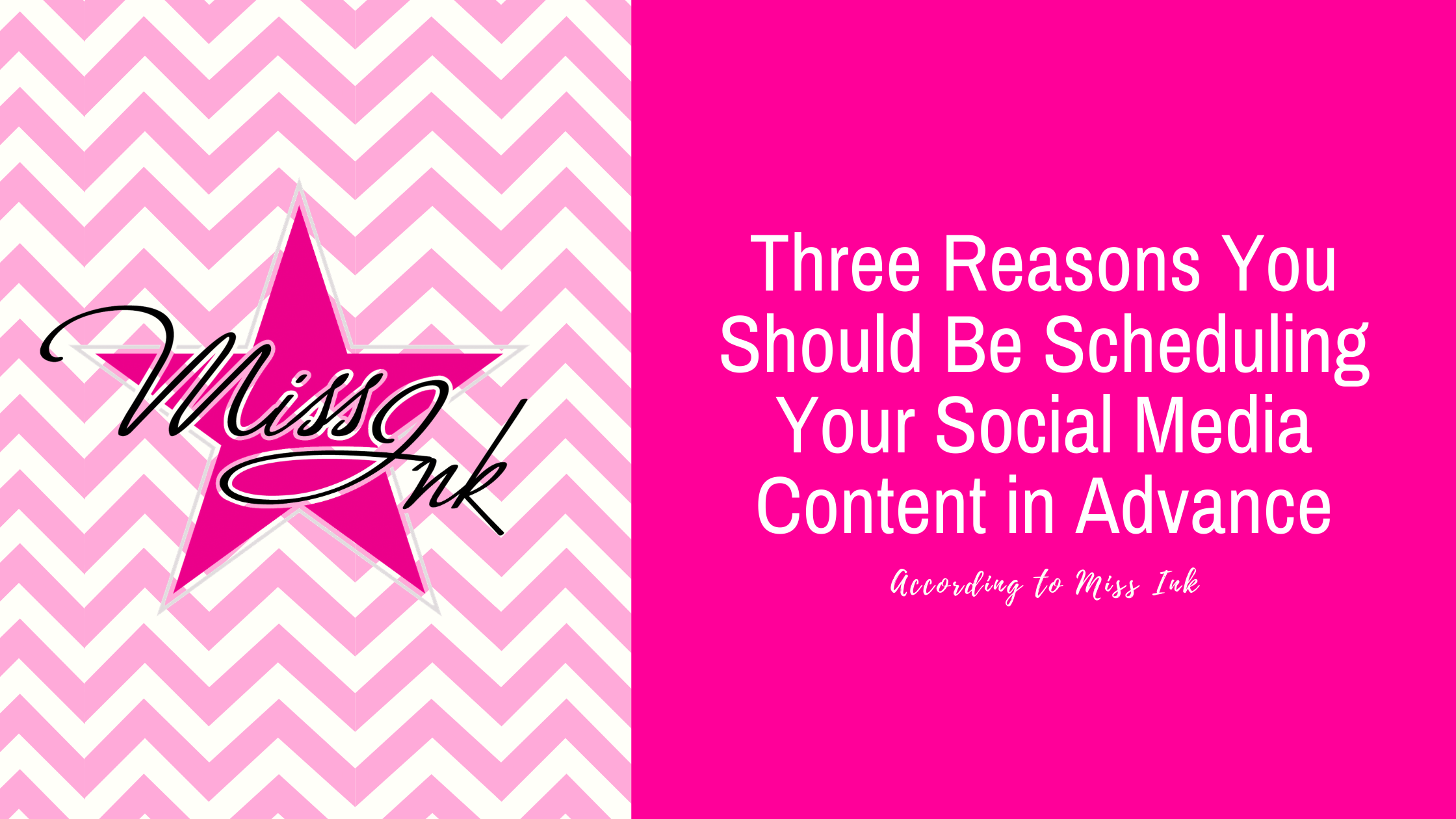 Three Reasons You Should Be Scheduling Your Social Media in Advance
